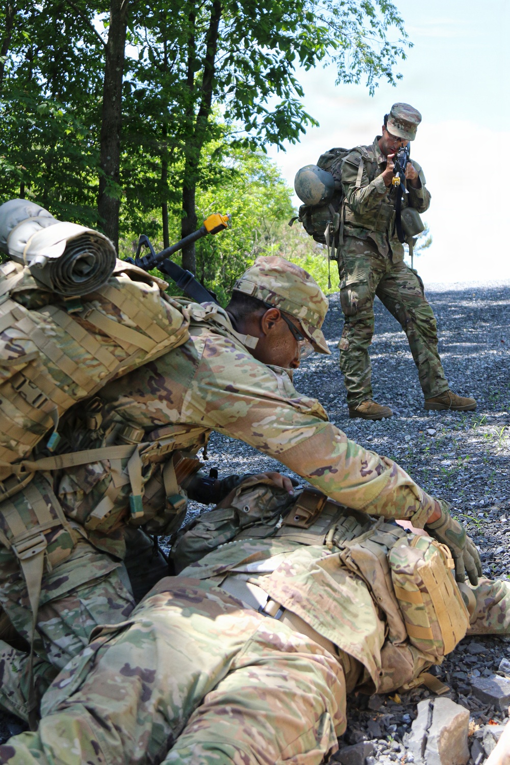 OCS Field Training Tests Leadership