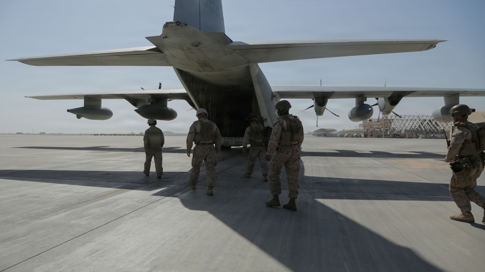 U.S. Marines Conduct Aerial Refueling