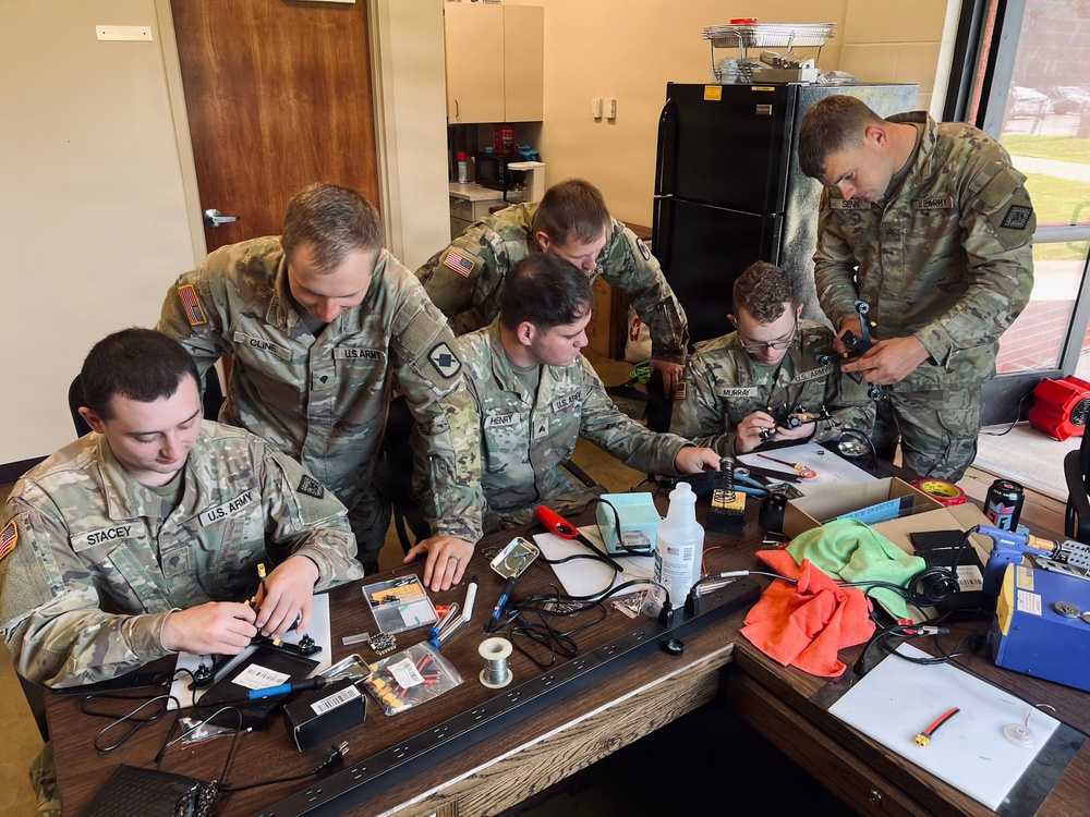 224 Maintenance Company Soldiers Support 39th IBCT with Drone Training Resources