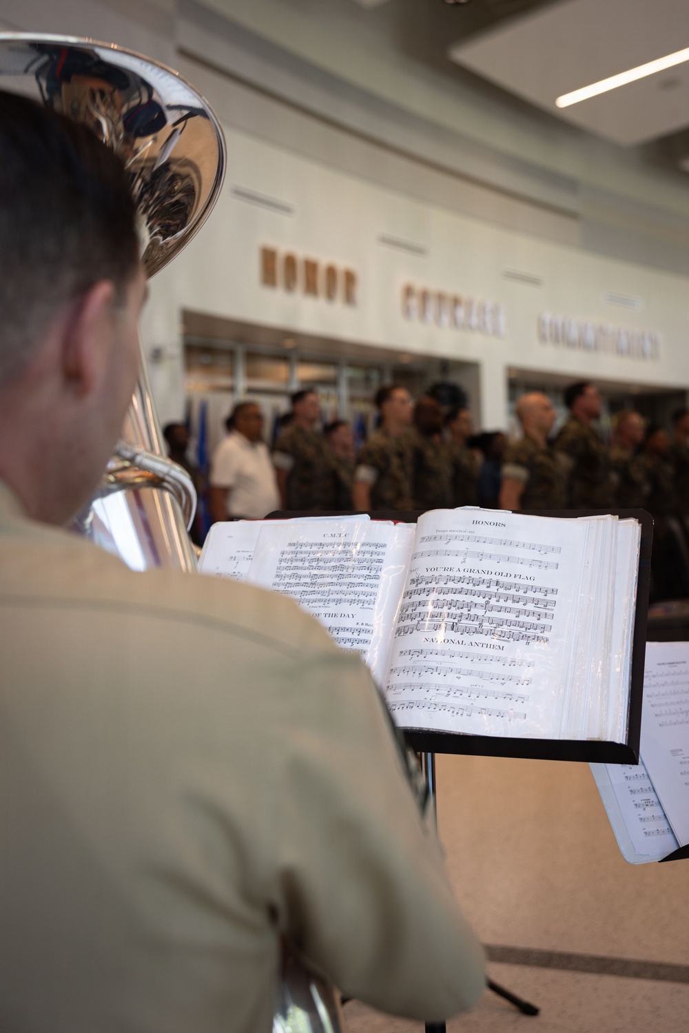 Master Gunnery Sergeant Steven Upsher Retires after 30 years