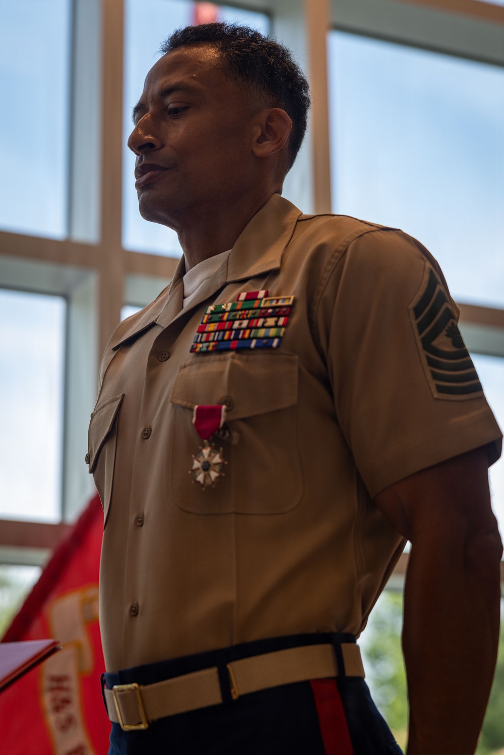 Master Gunnery Sergeant Steven Upsher Retires after 30 years