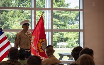 Master Gunnery Sergeant Steven Upsher Retires after 30 years