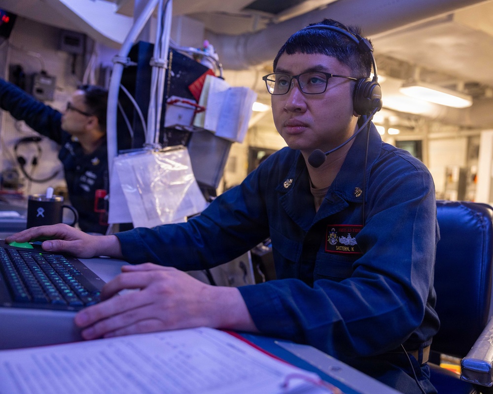 USS Rafael Peralta Watchstander