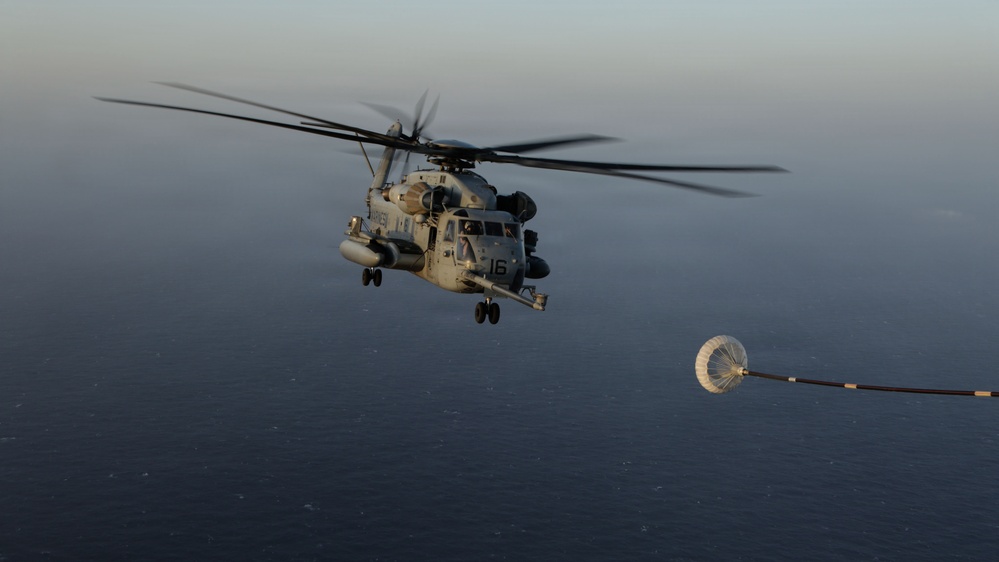 U.S. Marines Conduct Aerial Refueling