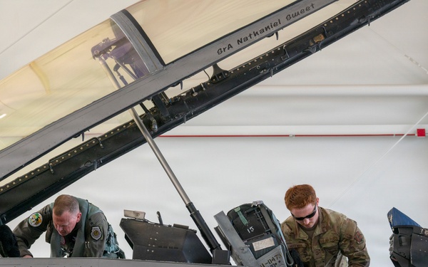 General Guillot Visits the 180th Fighter Wing