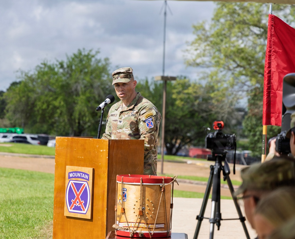 3rd MBCT, 10th MTN DIV changes command at Fort Polk