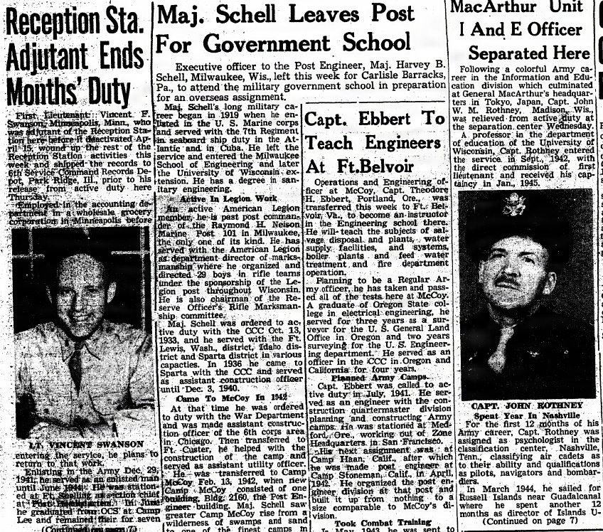 This Month in Fort McCoy — June