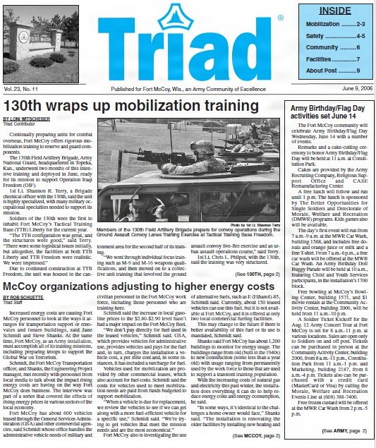 This Month in Fort McCoy — June