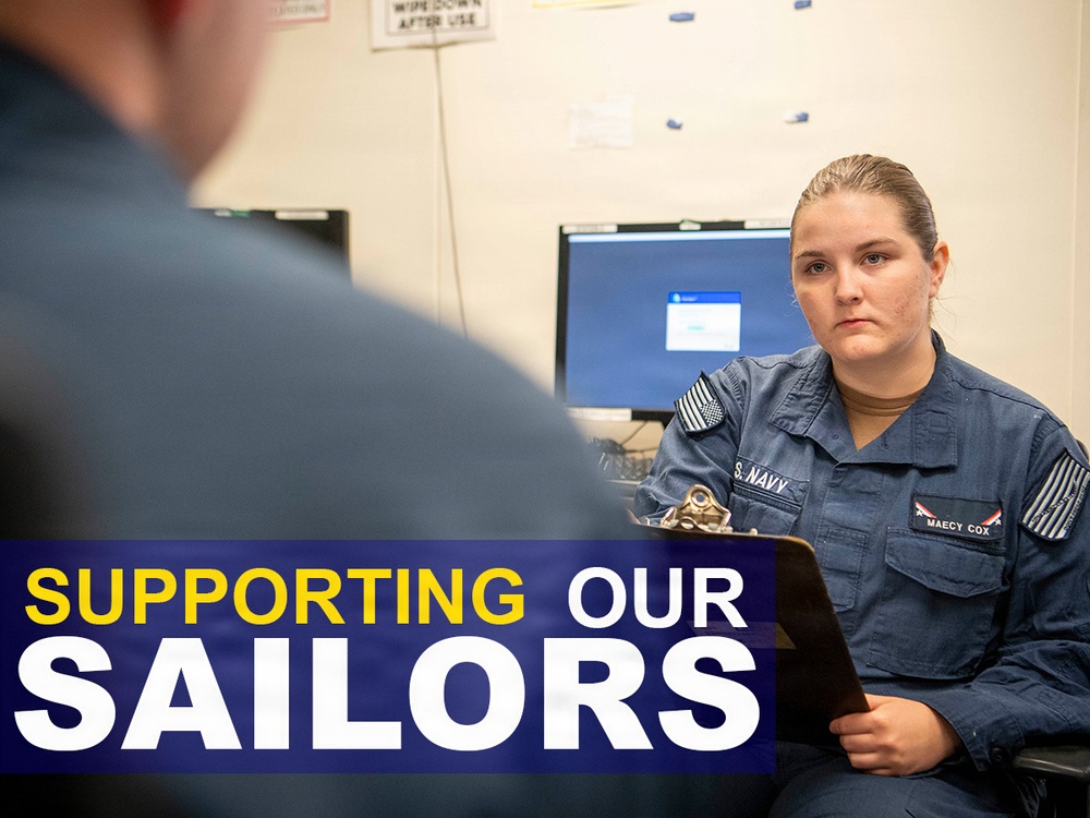 USS John C Stennis (CVN 74) Recognizes AG3 Cox