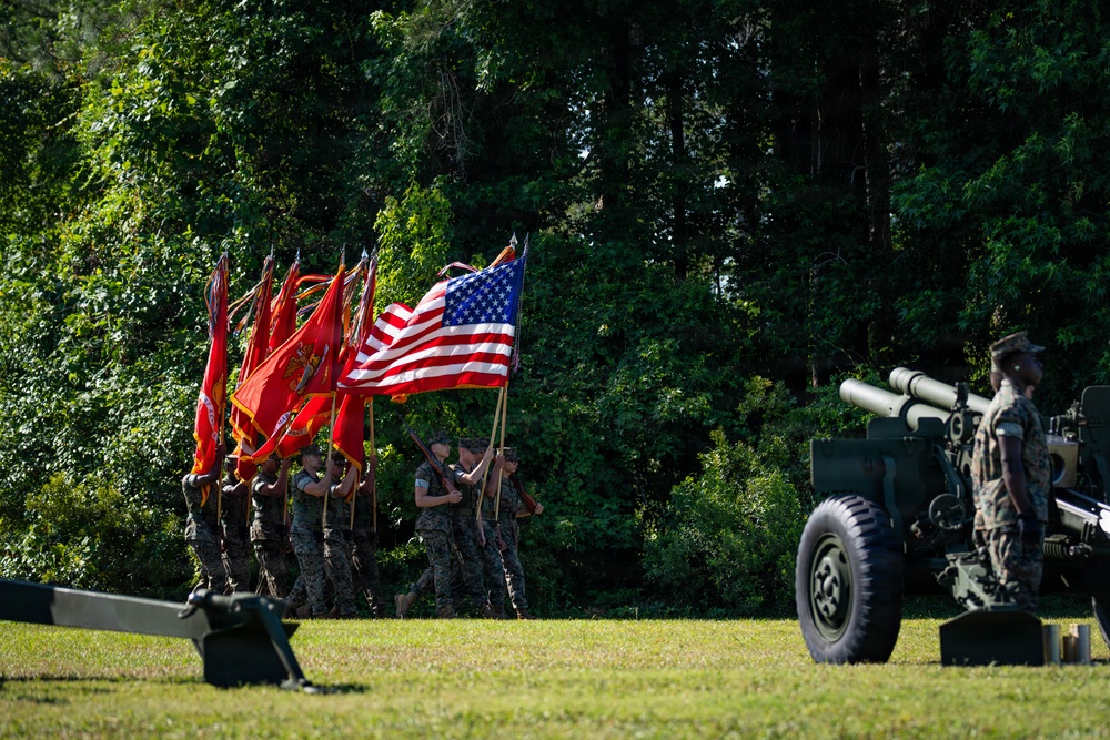 2nd Marine Logistics Group Change of Command Ceremony