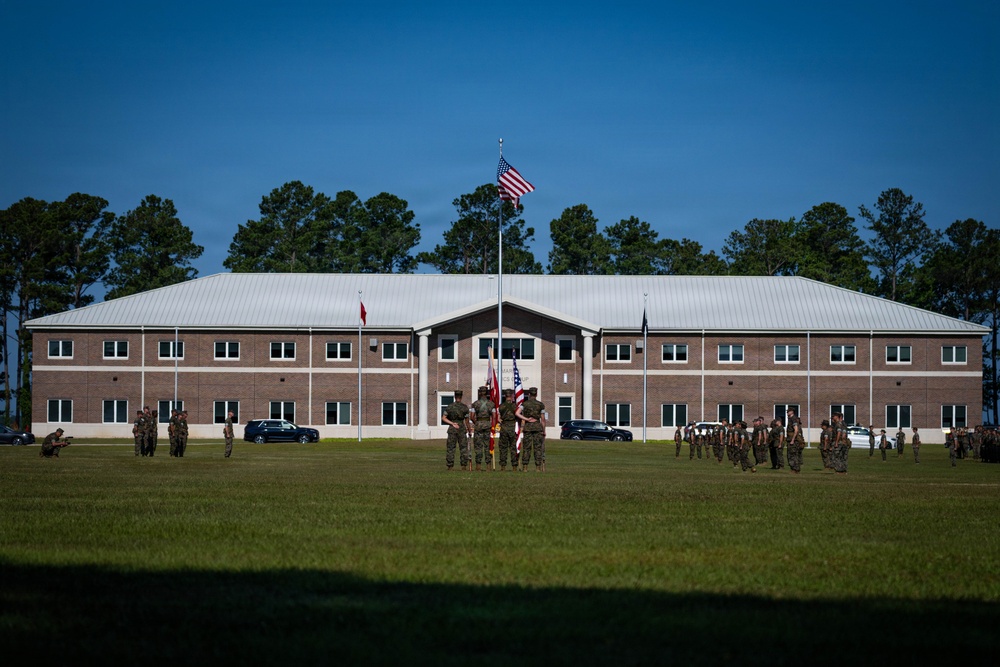 2nd Marine Logistics Group Change of Command Ceremony