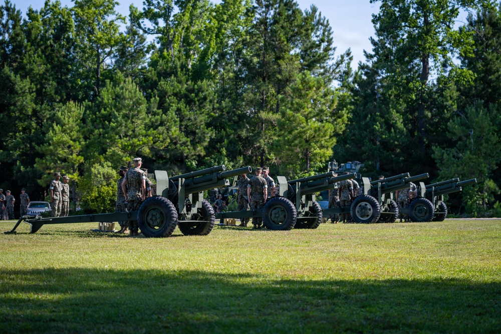 2nd Marine Logistics Group Change of Command Ceremony