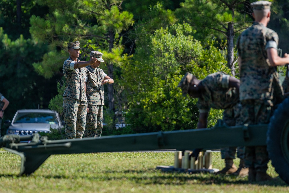 2nd Marine Logistics Group Change of Command Ceremony