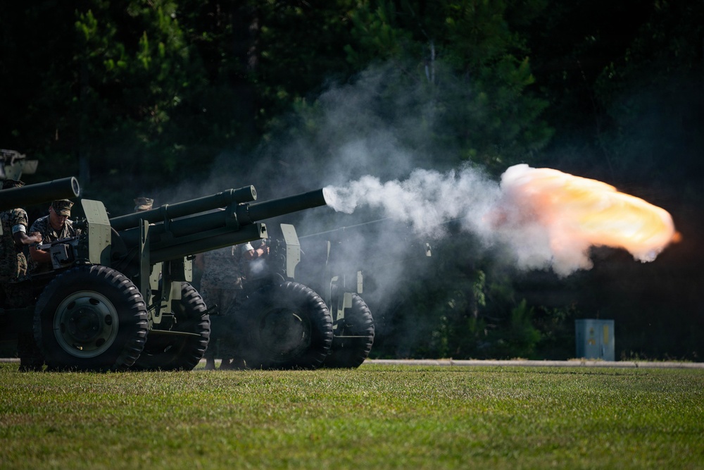 2nd Marine Logistics Group Change of Command Ceremony