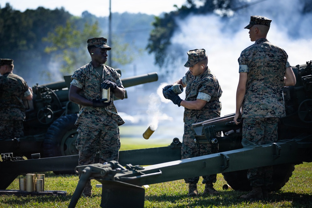2nd Marine Logistics Group Change of Command Ceremony