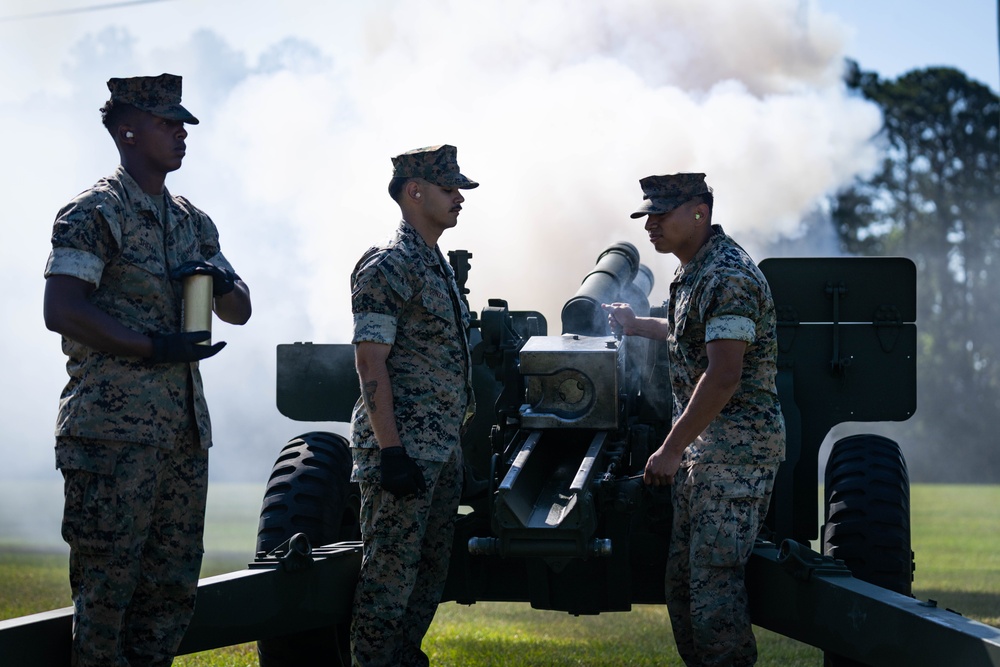 2nd Marine Logistics Group Change of Command Ceremony