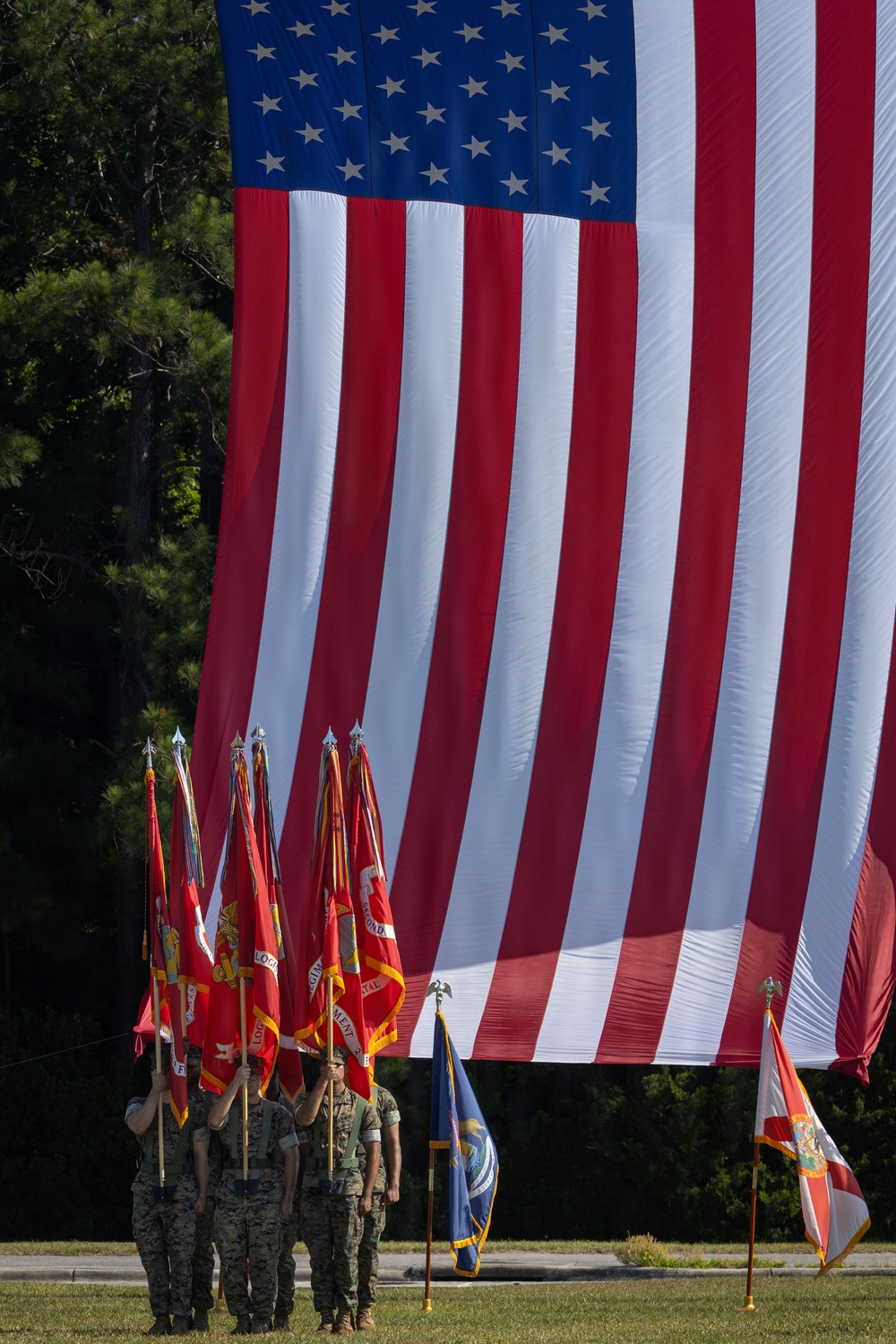 2nd Marine Logistics Group Change of Command Ceremony