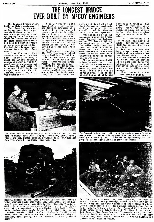 This Month in Fort McCoy History — June