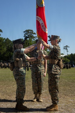 2nd Marine Logistics Group Change of Command Ceremony