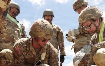 Soldiers from 441st Transportation Company conduct rail operations training