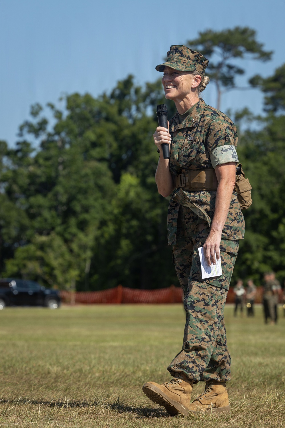 2nd Marine Logistics Group Change of Command Ceremony