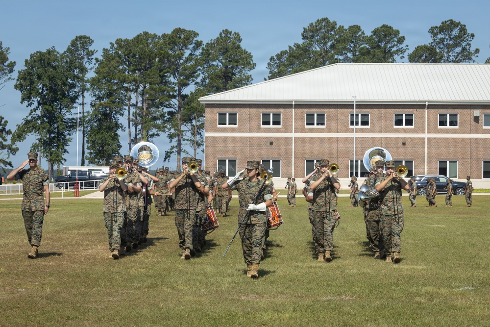 2nd Marine Logistics Group Change of Command Ceremony