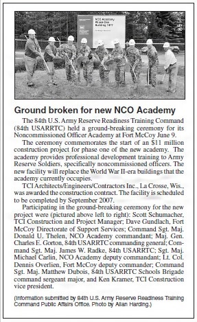 This Month in Fort McCoy History — June