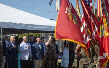 2nd Marine Logistics Group Change of Command Ceremony