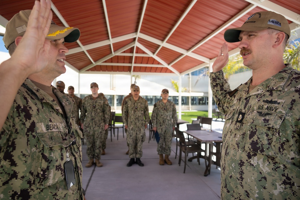 Warfare Center’s Success with Reenlistments Earns Recognition for Second Consecutive Year