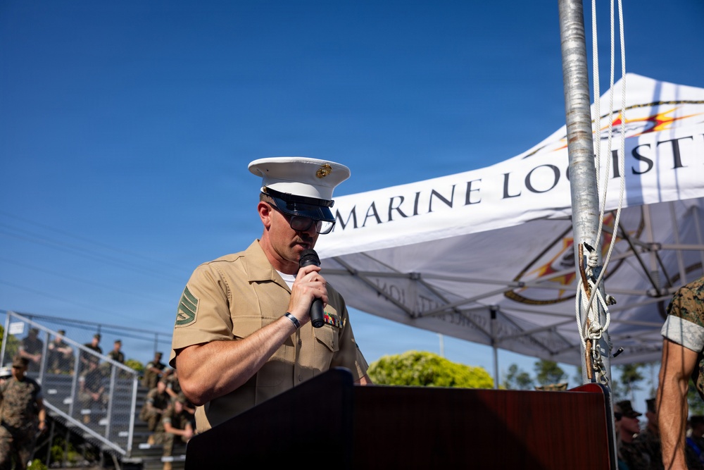 2nd Marine Logistics Group Change of Command Ceremony