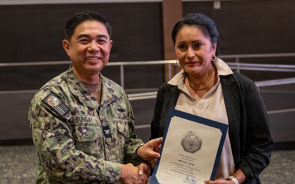 Naval Base San Diego Recognizes Excellence