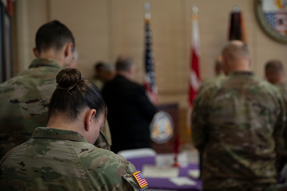 District of Columbia National Guard leaders host spiritual luncheon