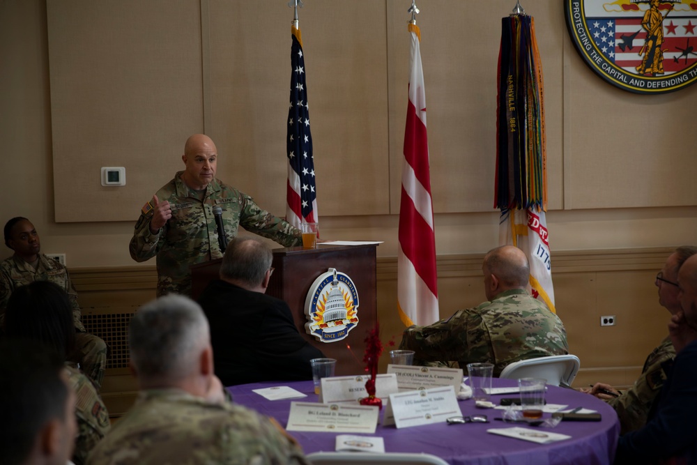District of Columbia National Guard leaders host spiritual luncheon