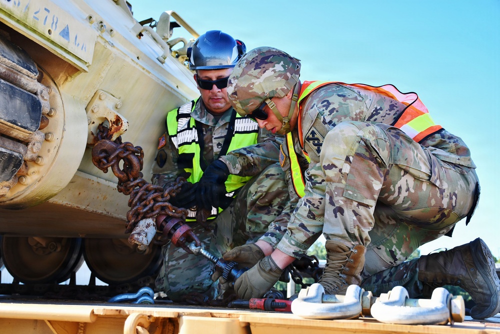 143rd ESC keeps rail operations moving at Sentinel Justice