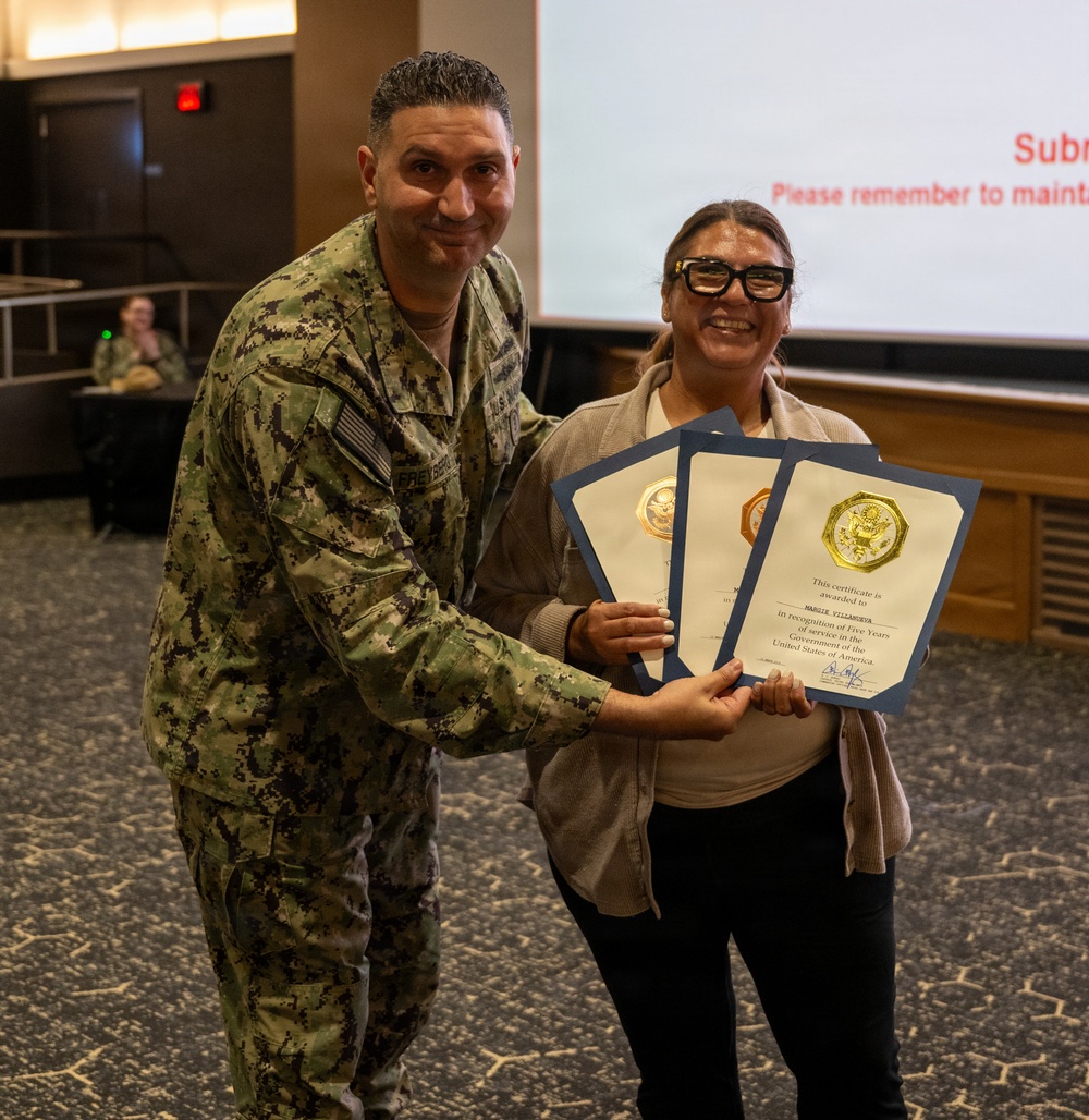 Naval Base San Diego Recognizes Excellence