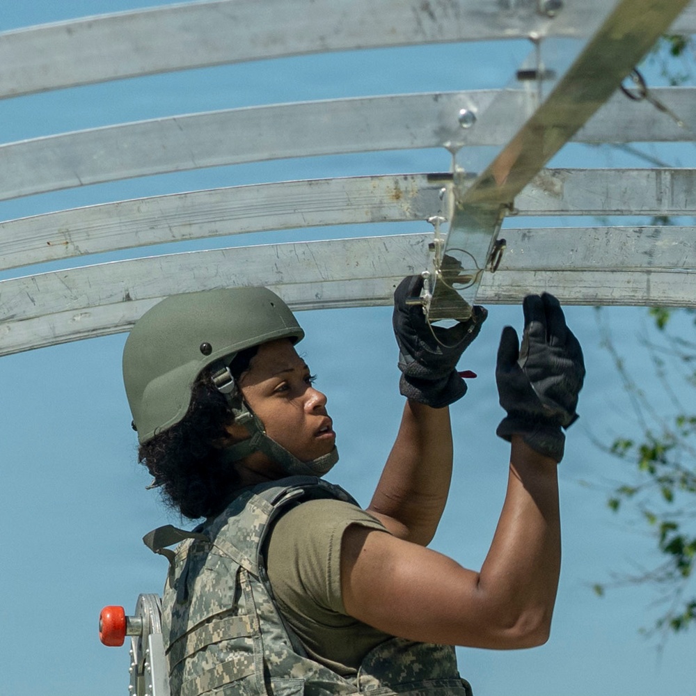 JBAB Airmen conduct squadron's first bivouac