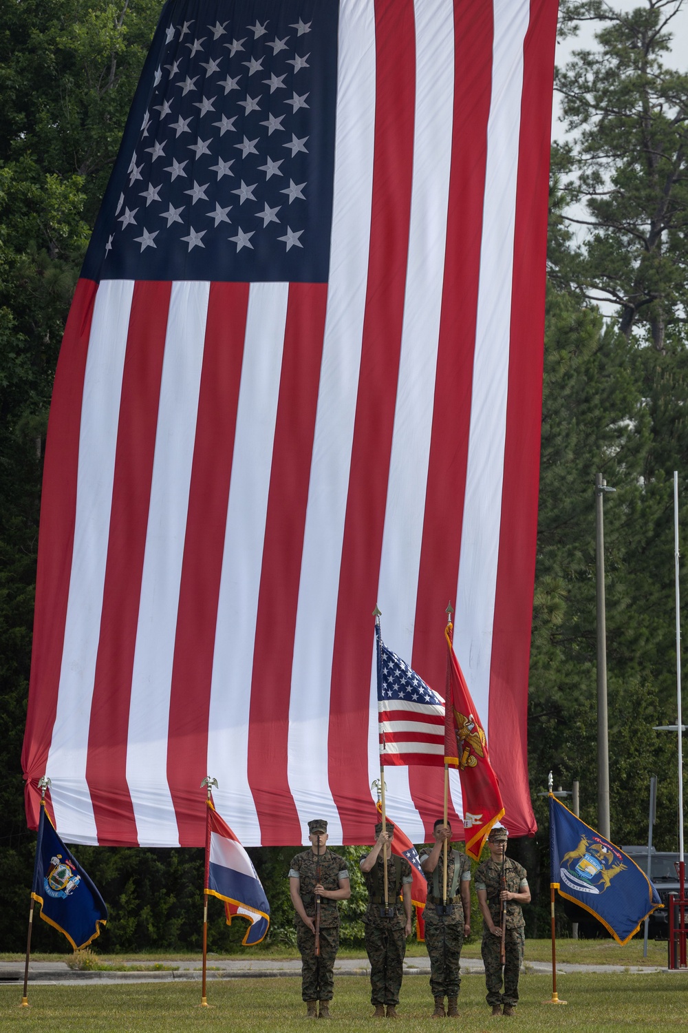 Headquarters and Service Battalion Change of Command Ceremony