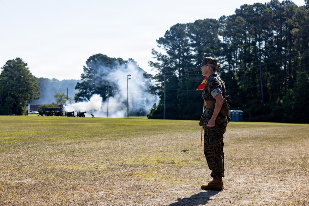 2nd Marine Logistics Group Change of Command Ceremony