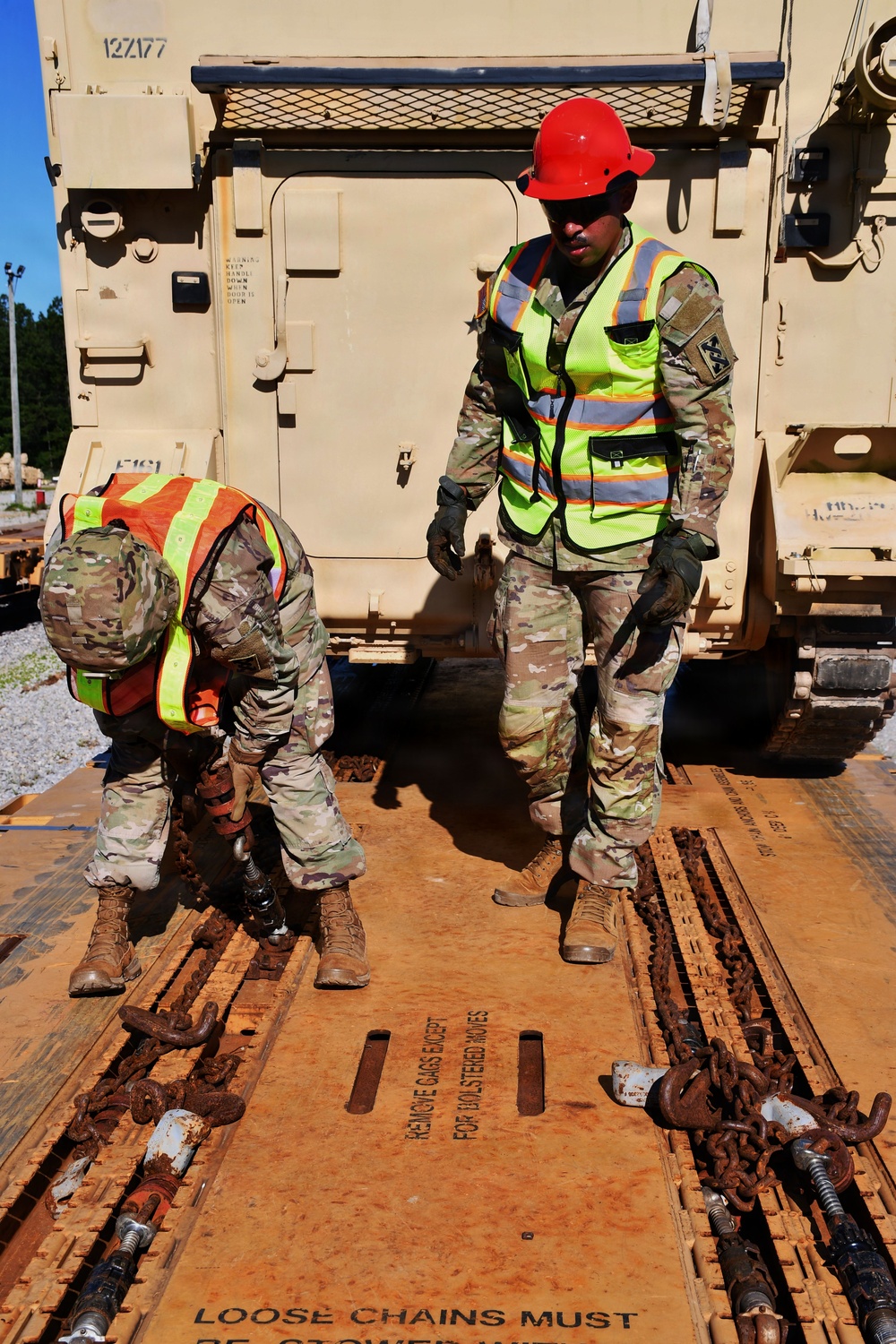 143rd ESC keeps rail operations moving at Sentinel Justice