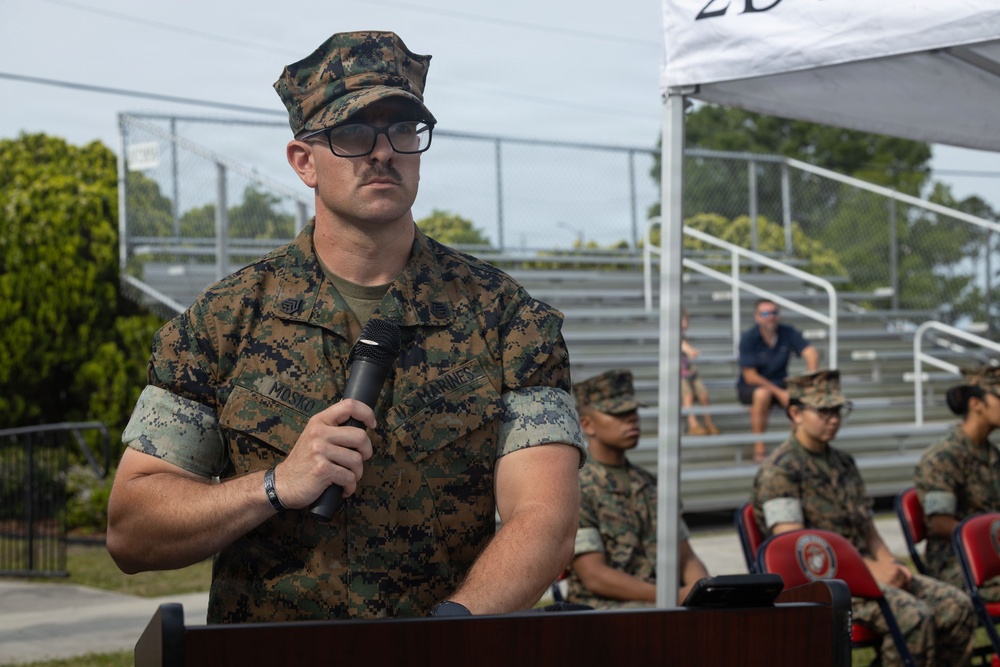 Headquarters and Service Battalion Change of Command Ceremony