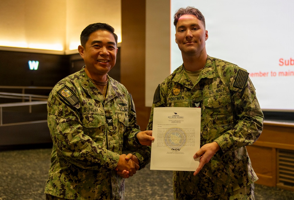 Naval Base San Diego Recognizes Excellence