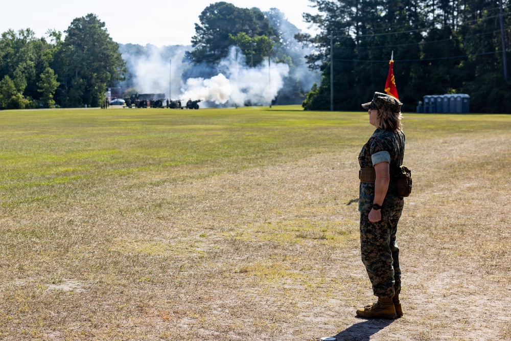 2nd Marine Logistics Group Change of Command Ceremony