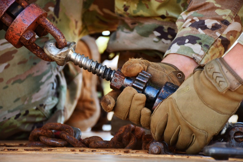 143rd ESC keeps rail operations moving at Sentinel Justice