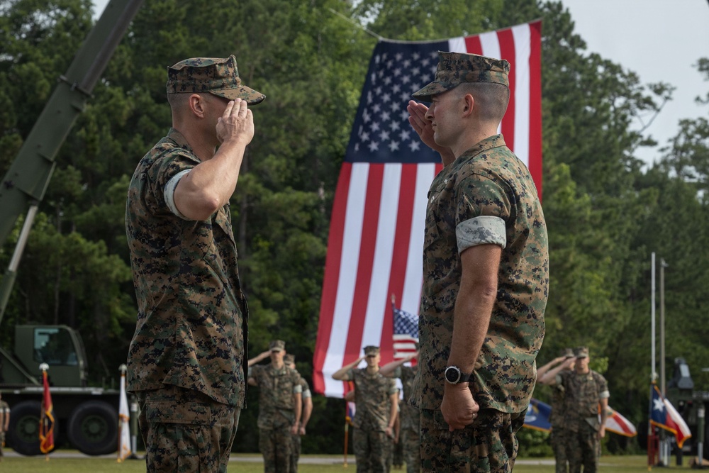 Headquarters and Service Battalion Change of Command Ceremony