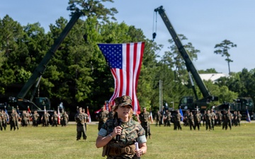 2nd Marine Logistics Group Change of Command Ceremony