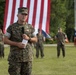 Headquarters and Service Battalion Change of Command Ceremony