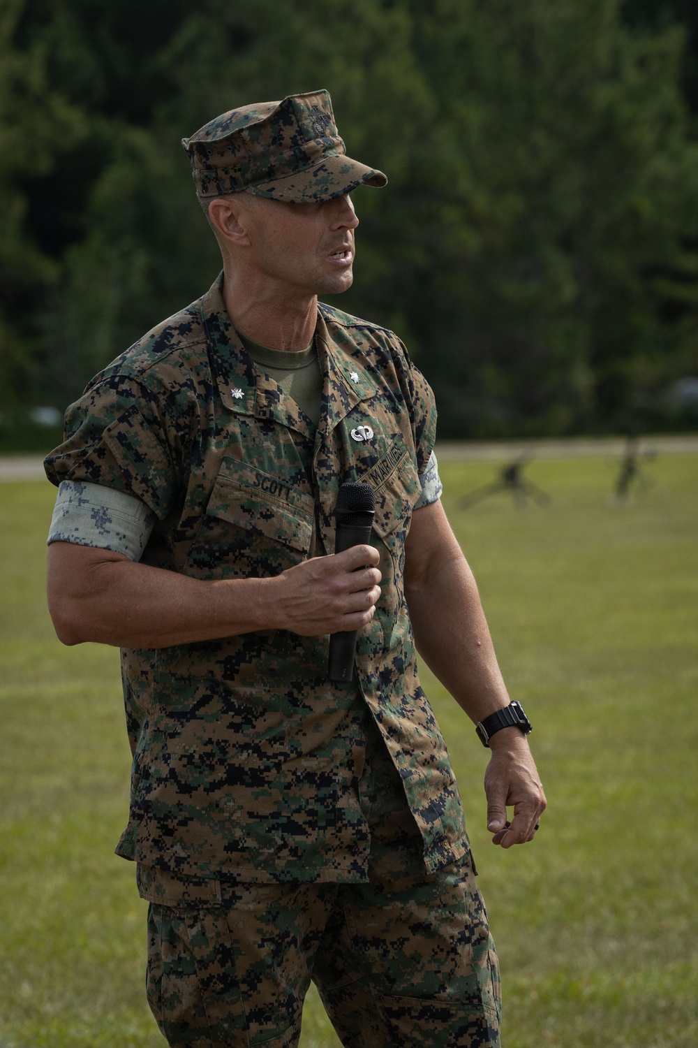 Headquarters and Service Battalion Change of Command Ceremony