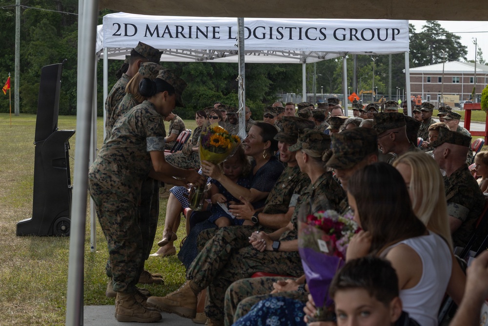 Headquarters and Service Battalion Change of Command Ceremony