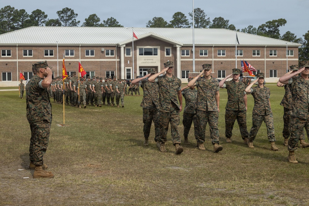 Headquarters and Service Battalion Change of Command Ceremony