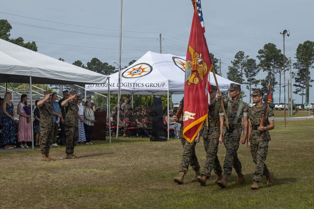 Headquarters and Service Battalion Change of Command Ceremony